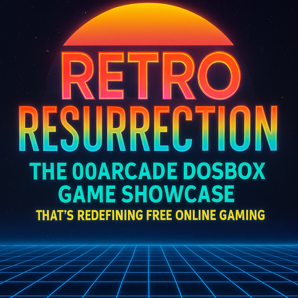 Retro Resurrection: The 00Arcade DOSBox Game Showcase That’s Redefining Free Online Gaming